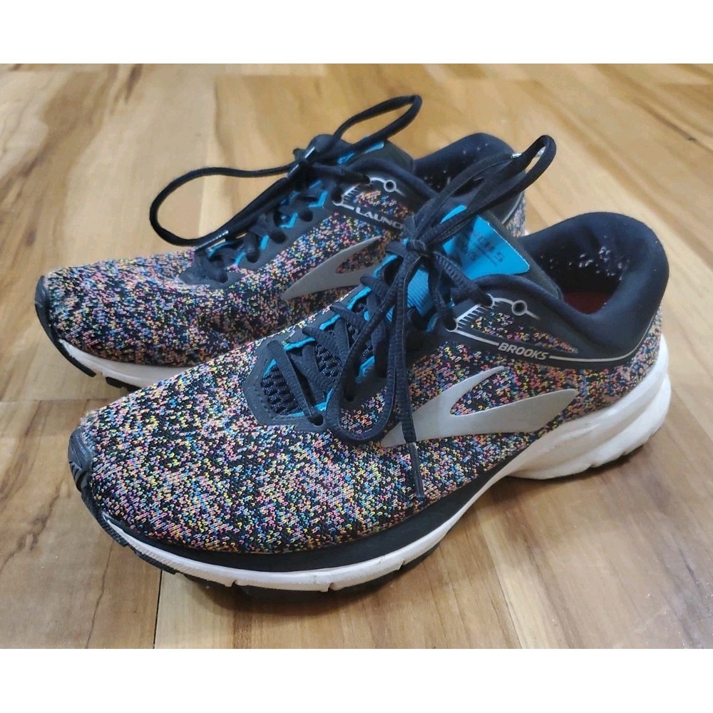 Brooks Launch 5 Women's Running Shoes Cosmic Rainbow Speck Sneakers Size 8